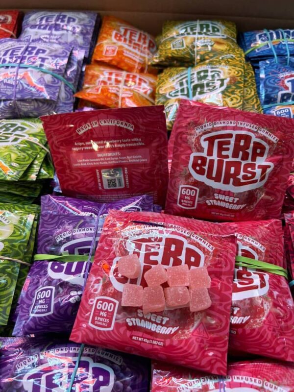 Terp burst edibles 600mg