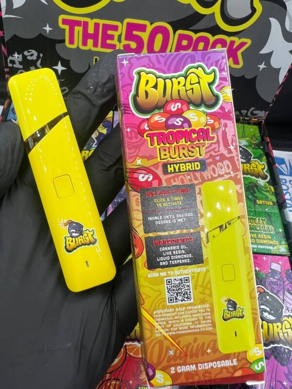 Burst 2g disposable