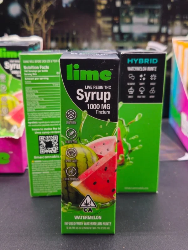 Lime Live Resin Syrup