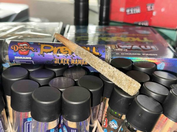Devour diamond coated pre roll