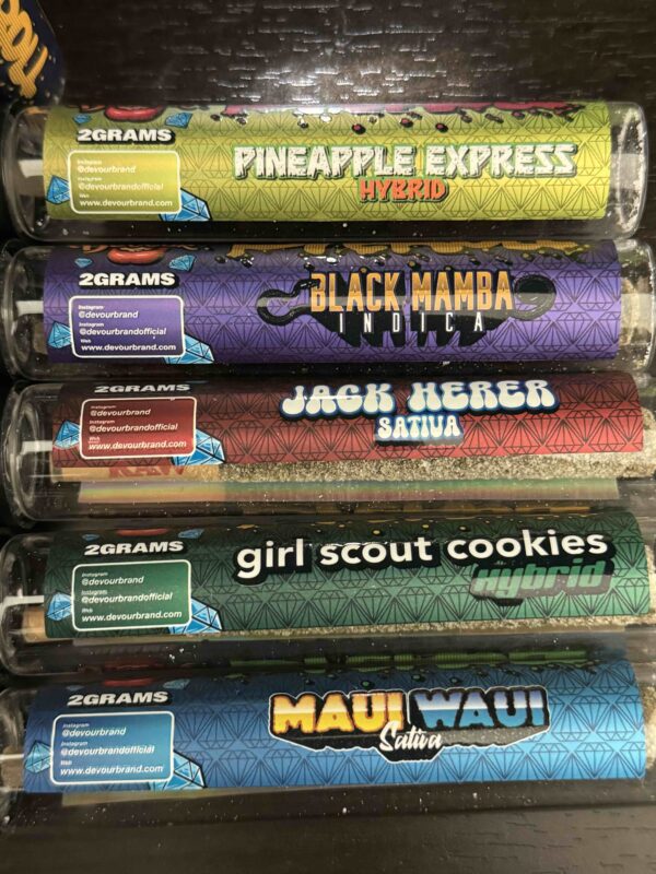Devour diamond coated pre roll