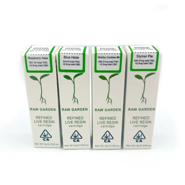 Raw garden cartridges